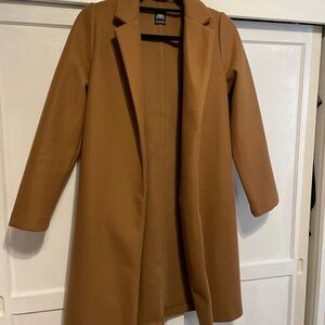 Zara Women's Tan Coat